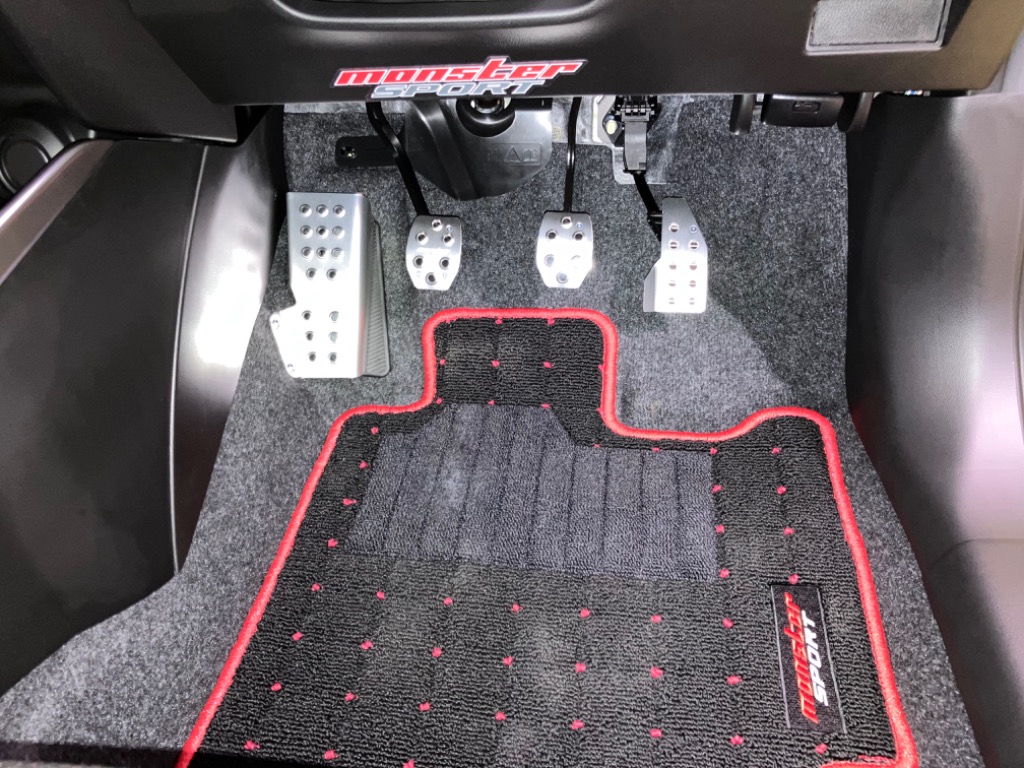モンスタースポーツ クラッチペダル スイフトスポーツZC33S スポーツフットレスト / スポーツドライビングクラッチペダル
