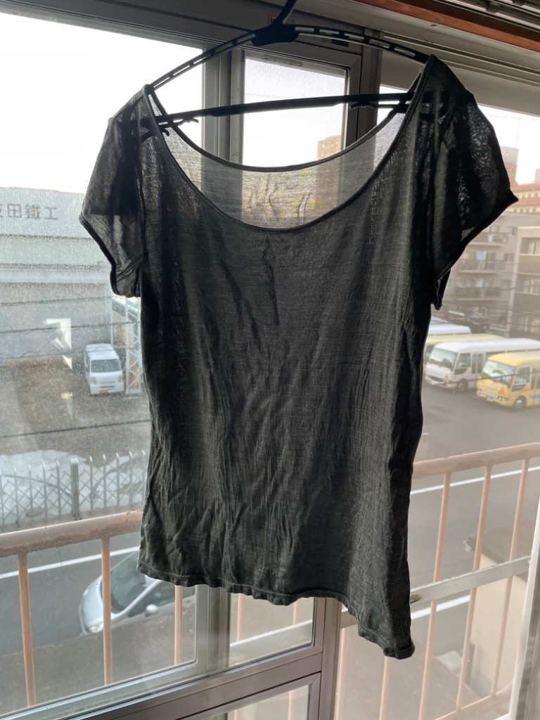 シルク100%インナー 半袖（フレンチ袖） Tシャツ 肌に優しい肌着