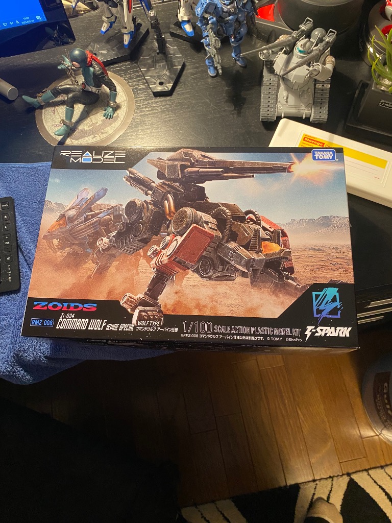ZOIDS ゾイド RMZ-008 コマンドウルフ アーバイン仕様 : タカラ