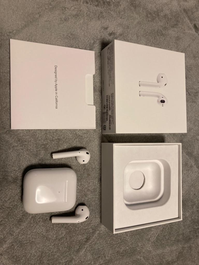 Apple AirPods（第2世代） with Charging Case MV7N2J/A イヤホン本体 