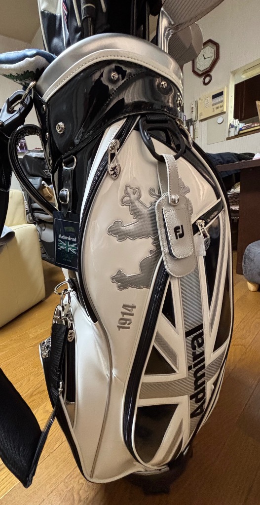 Admiral Golf アドミラルゴルフ キャディバッグ メンズ 別注