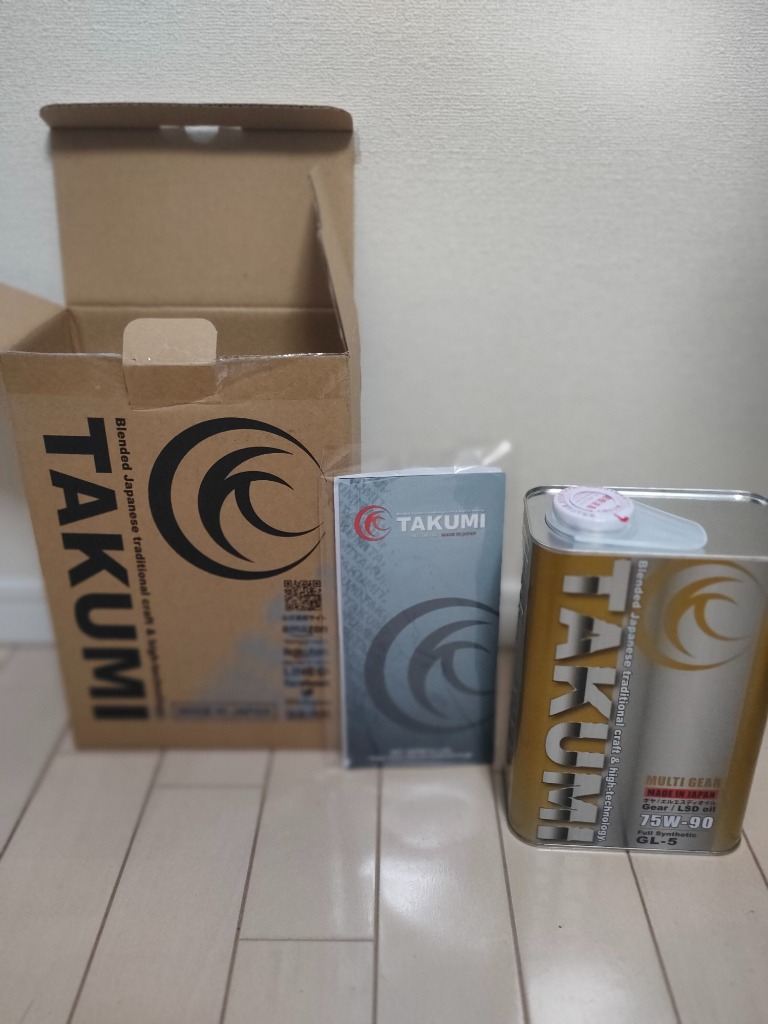 TAKUMIモーターオイル ギアデフオイル 2L 75W-90 GL-5 LSD対応