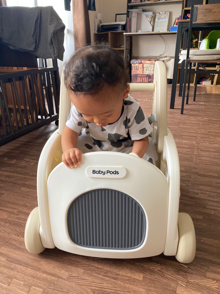 モチワゴン おもちゃ収納箱 ボックス 手押し車 赤ちゃん キッズ