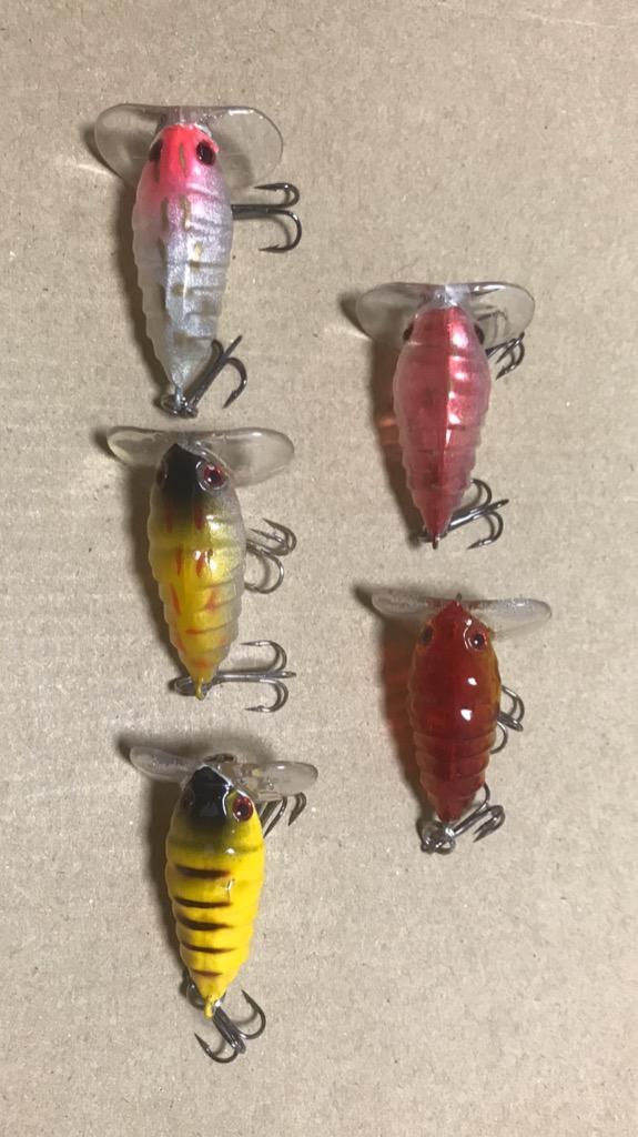 ジッターバグ 6色セット ナマズ釣り JITTER BUG : 玉森商会