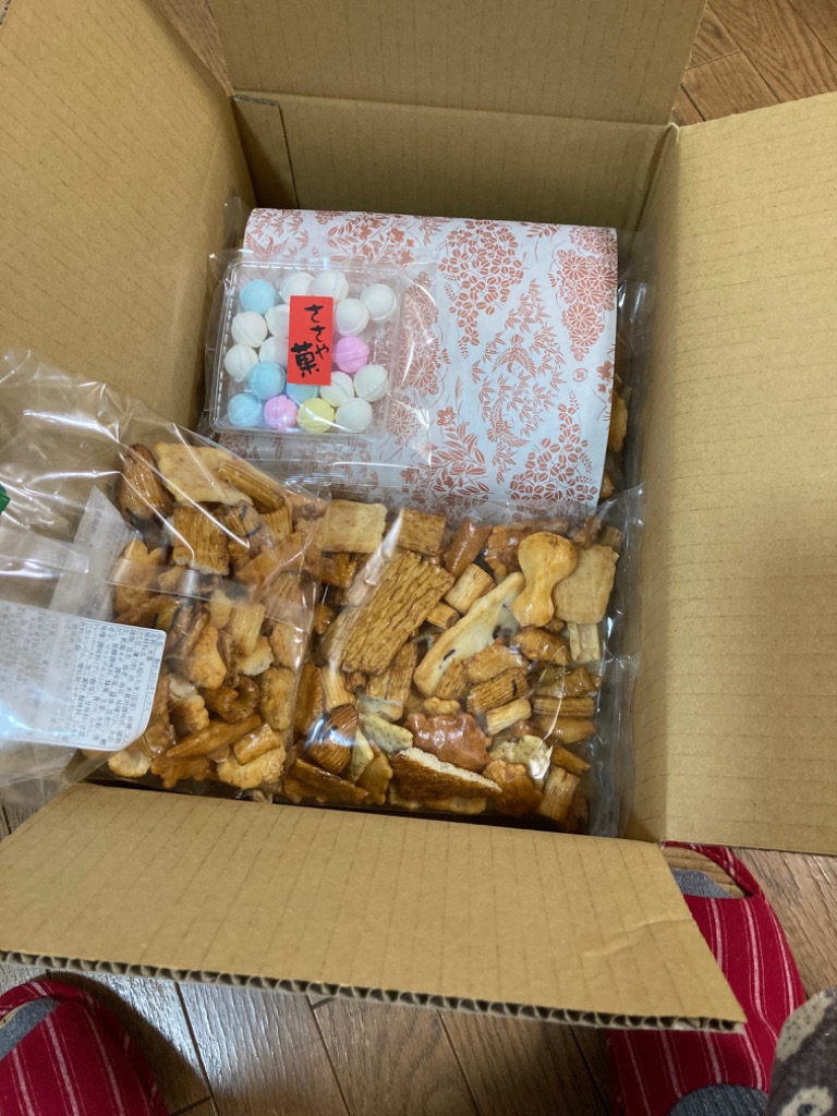割れおかき 国産米 100% 久助 ミックス 1.2kg 200g × 6袋 訳あり