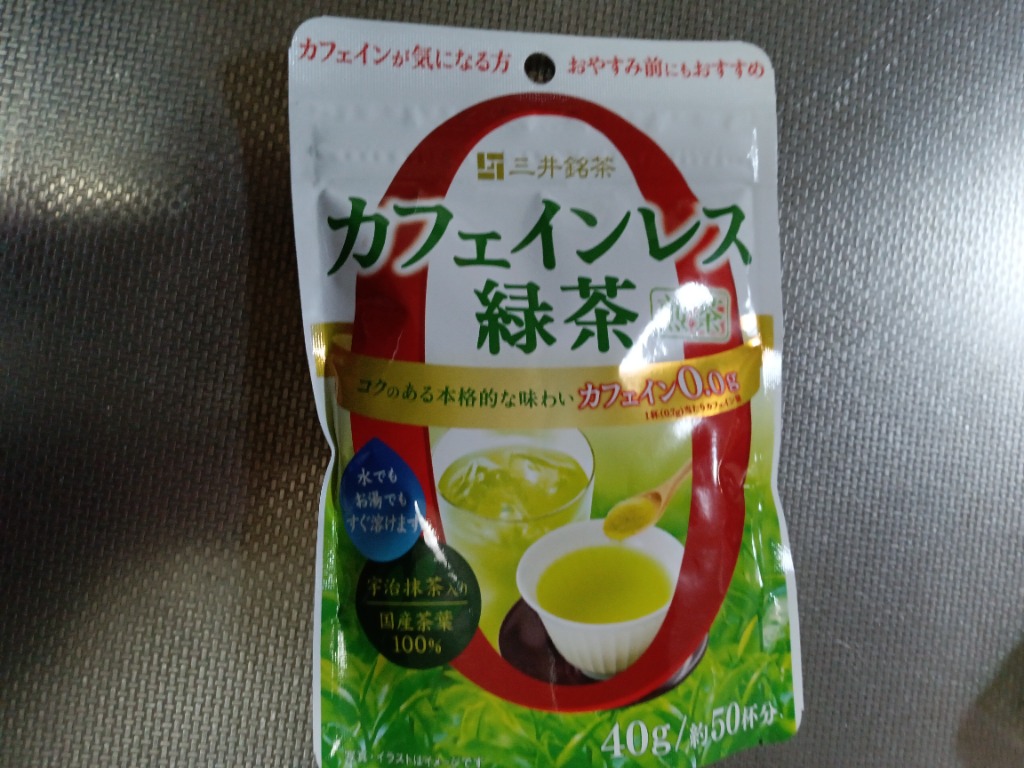 □ポスト投函□<br>[三井農林]<br>三井銘茶 カフェインレス緑茶 煎茶
