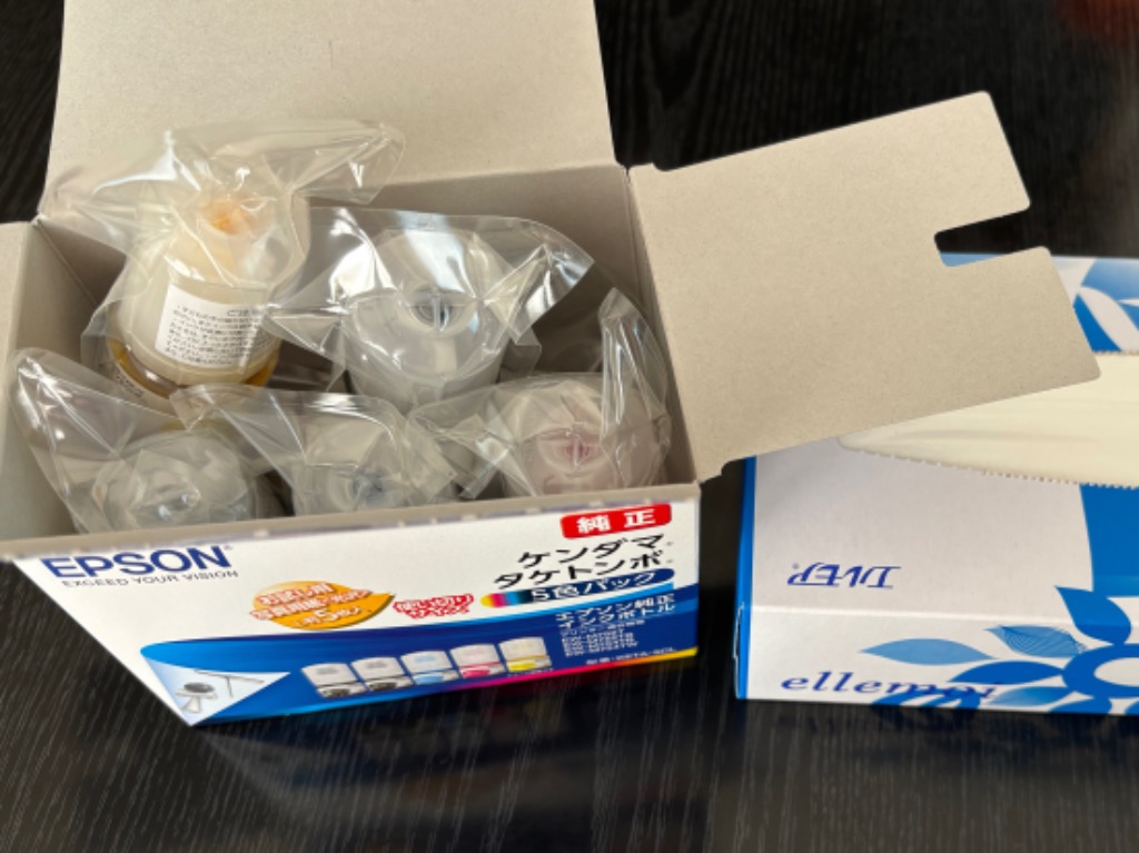 エプソン エプソン インクボトル ケンダマ・タケトンボ 5色