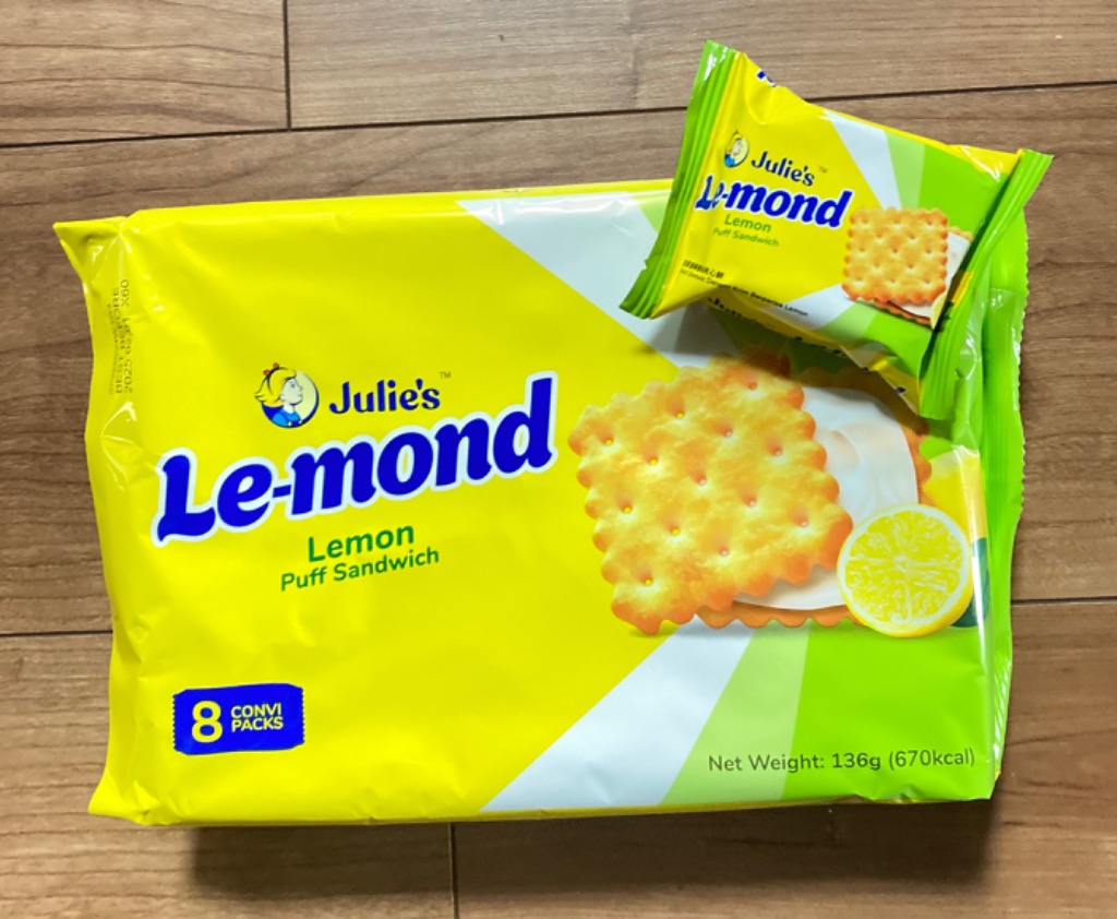 Amazon.co.jp: ジュリーズ ル・モンド レモンクリームサンド