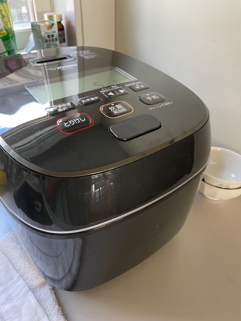 ZOJIRUSHI 象印 NW-JX18-BA(ブラック) 圧力IH炊飯ジャー 極め炊き