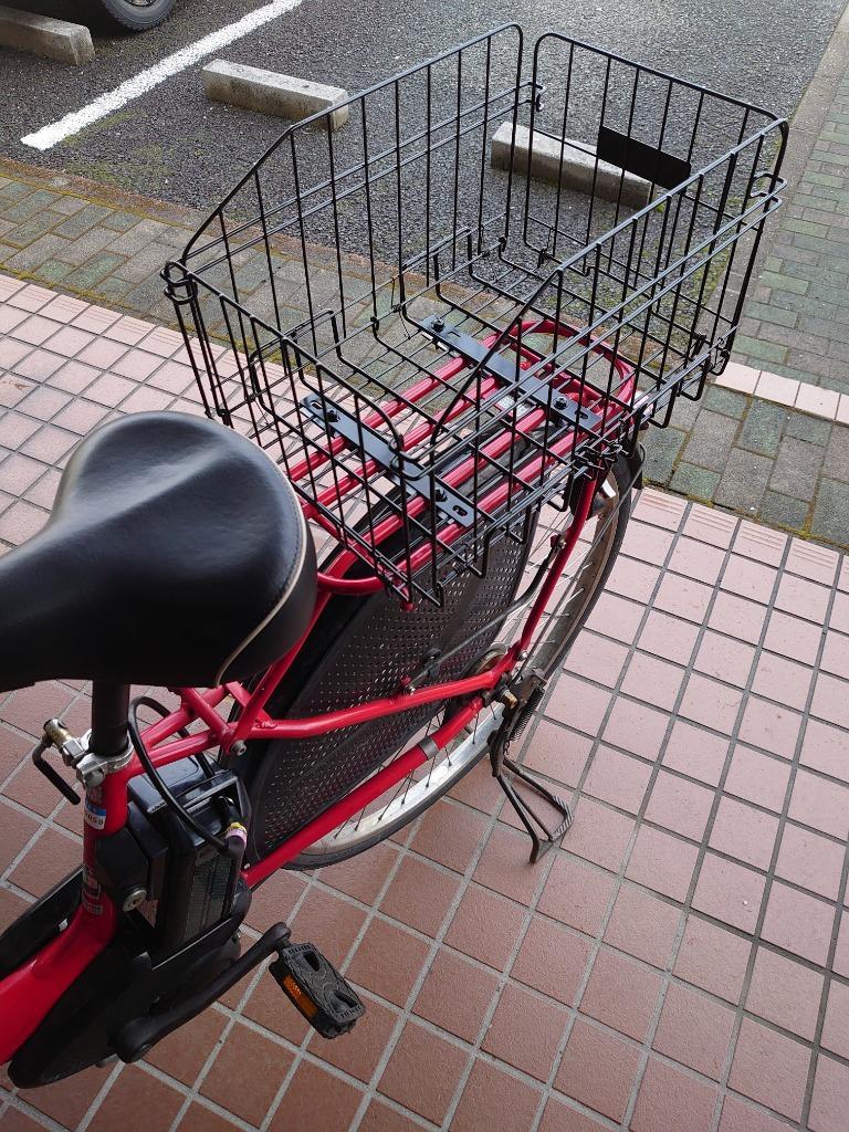 市場 センタン工業 後ろ用 自転車カゴ 折りたたみ式バスケット