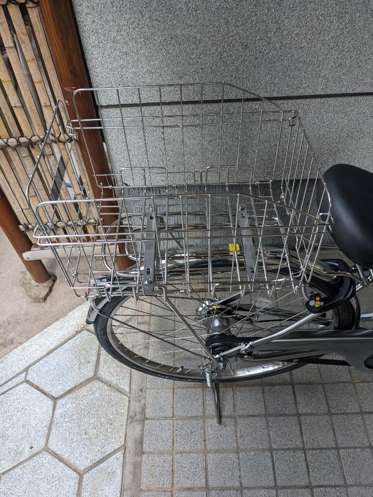 センタン工業 自転車 後ろカゴ 折りたたみ式 ステンレス製 SOT