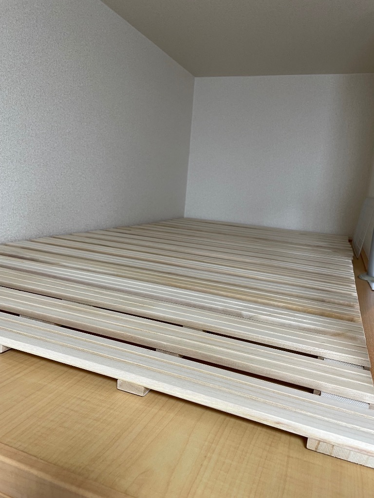 タンスのゲン すのこベット シングル すのこ ロール式