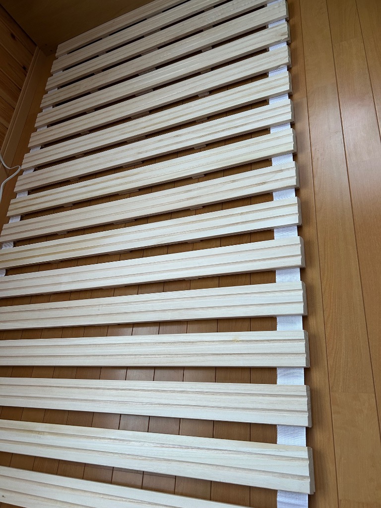 タンスのゲン すのこベット シングル すのこ ロール式