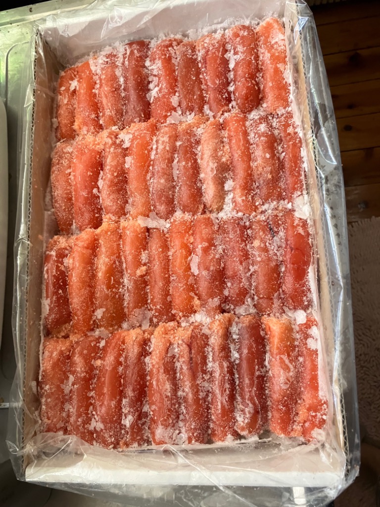 業務用 たらこ 2キロ 切子 3切上 北海道古平からたらこをお届け。訳