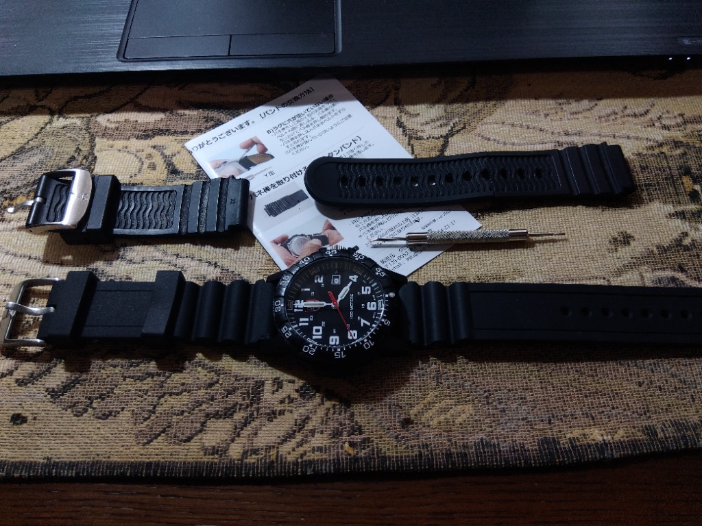 STUSSY×BAPE×LUMINOX コラボ腕時計 ベルト劣化品 m83601052841_1.jpg?1731030929