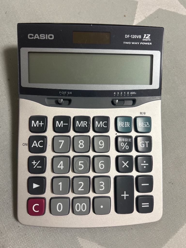 CASIO（カシオ） スタンダード電卓 12桁 デスクサイズ [ビジネス