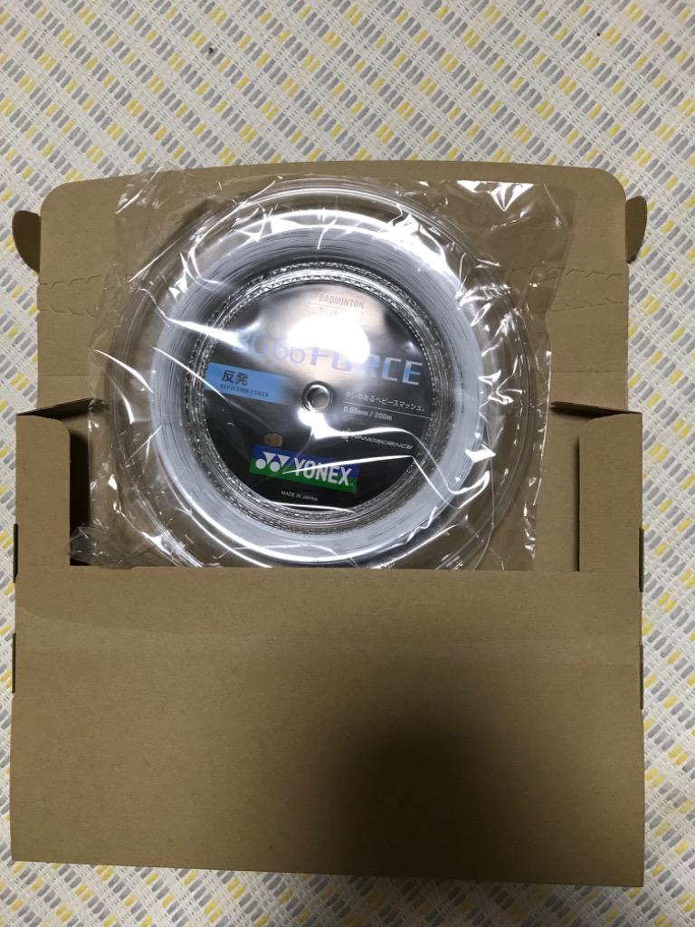 BG66 force 200mロールガット YONEX BG66フォース ロールガット 200m BG66F-2 BG66F2