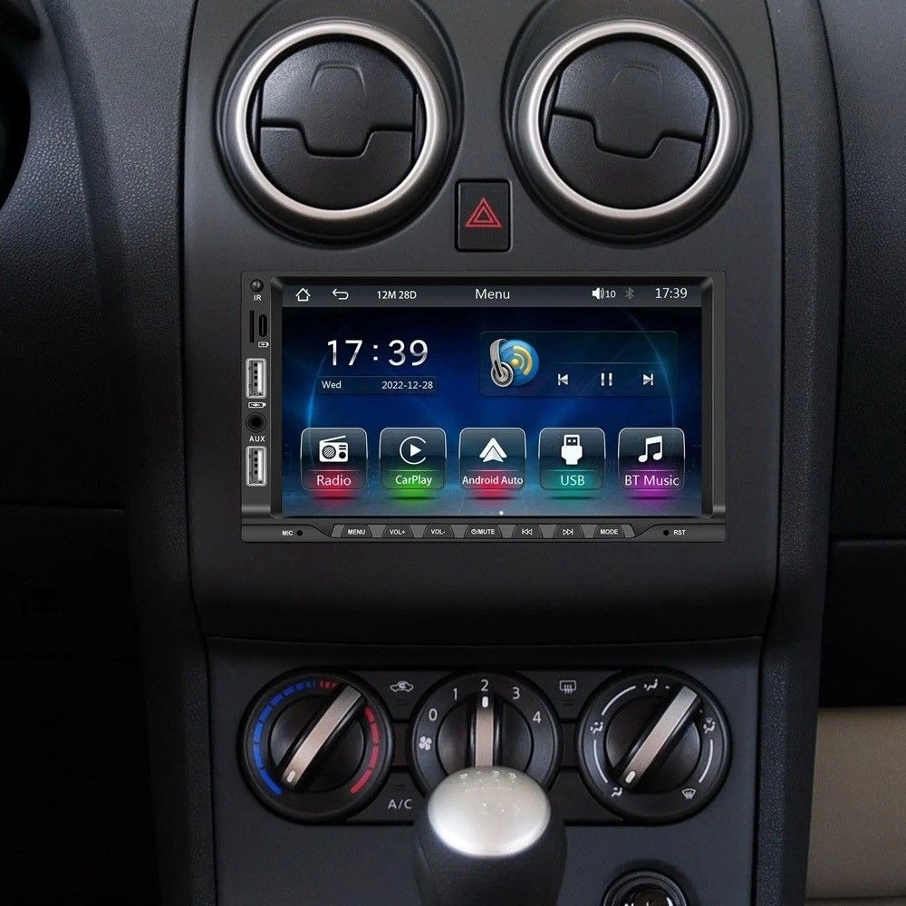 カーオーディオ 7インチ 高画質 Apple CarPlay/AndroidAuto対応