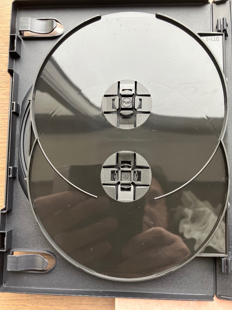 DVDケースまとめて 4枚収納DVDケース（DCKD）：1個（メール便発送対応商品