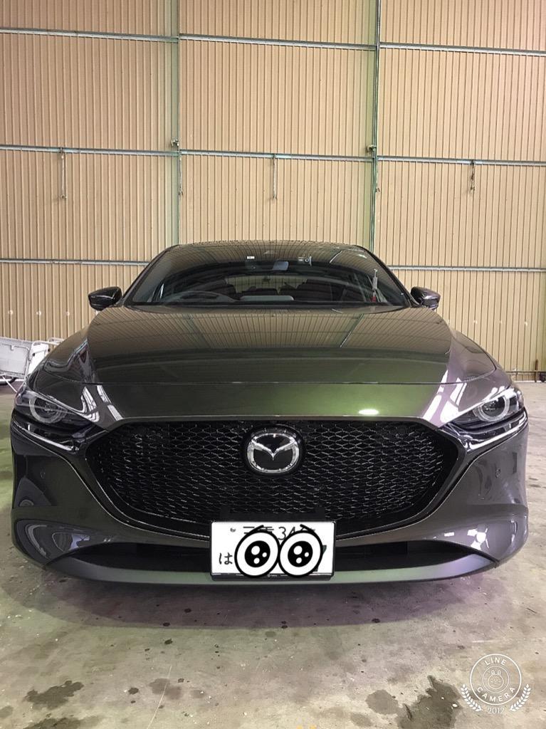 odula オーデュラ マツダ MAZDA3 BP系 ダウンセットナンバーステー 