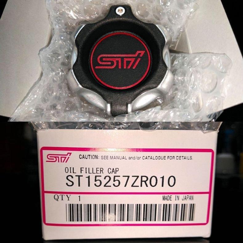 ST15257ZR010【STI-スバル】SPORTS PARTS オイルフィラーキャップ