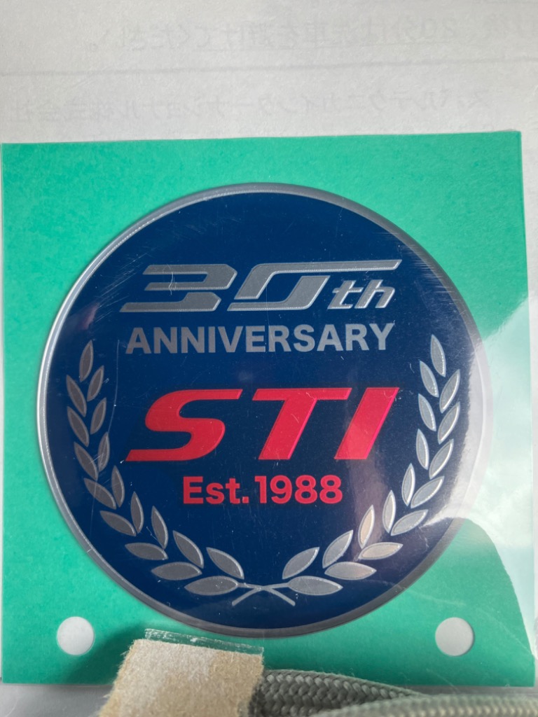 sti オファー 30th ステッカー