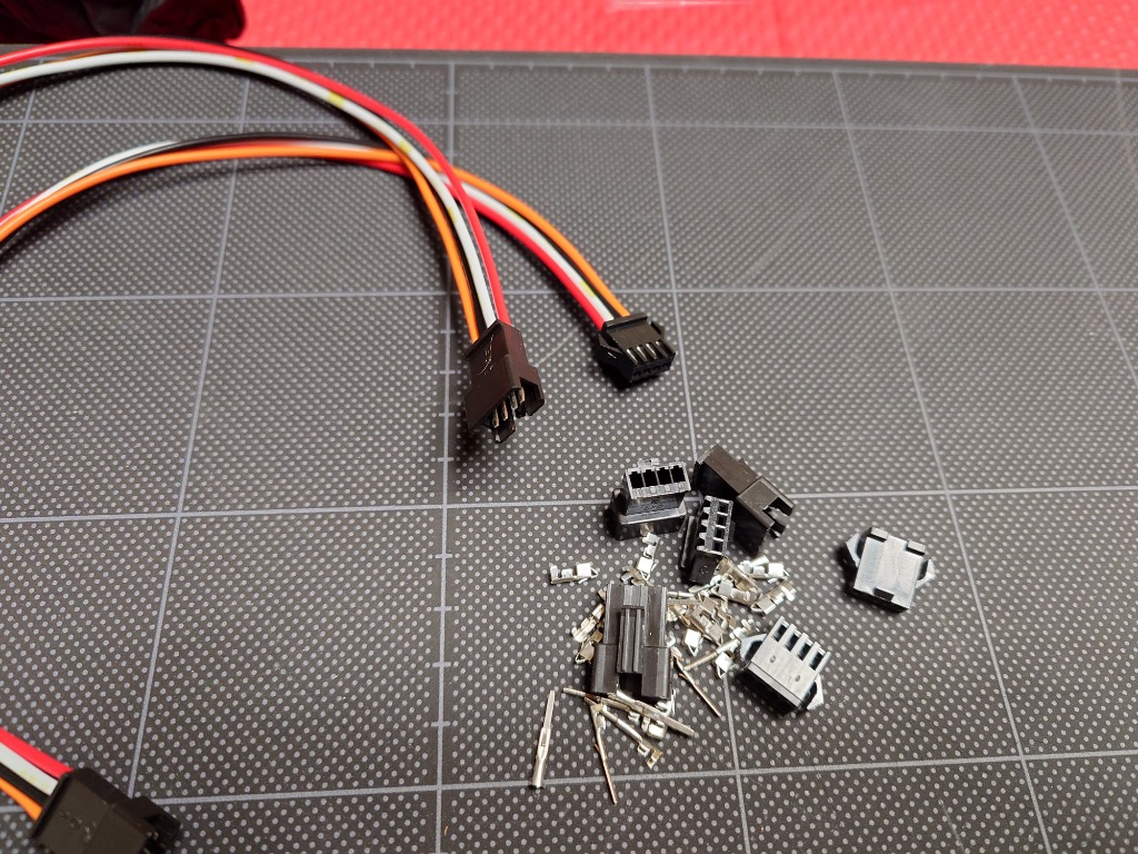 汎用 小型コネクター 4極 5組セット 電装品の取付に超便利 IZ039