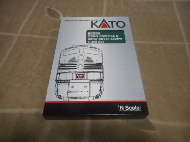 KATO 106-090 シルバーストリークゼファー 6両セット KATO 106-090 シルバーストリークゼファー 6両セット KATO 106-090