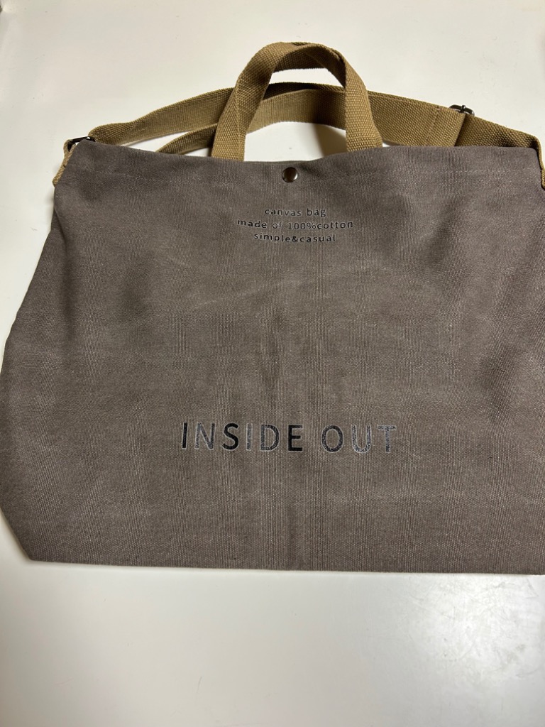 ショルダーバッグ メンズ キャンバス トートバッグ 帆布 斜め