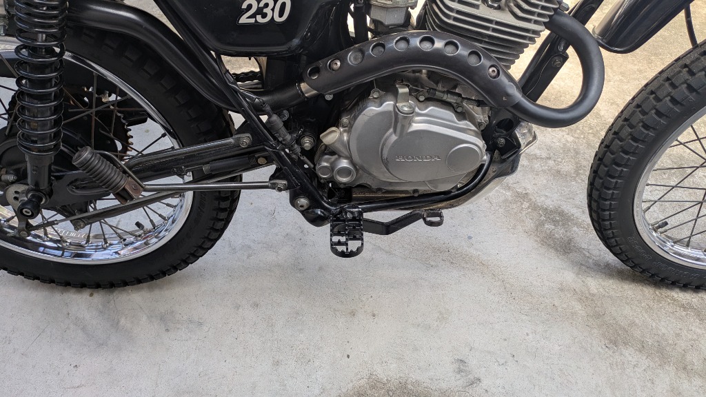 ホンダ バイク ワイド フット ペグ ステップ ペダル 左右 セット