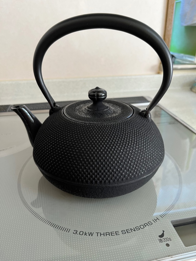 Amazon | 鉄瓶 南部鉄瓶 鉄やかん ih対応 直火可 茶こし付き