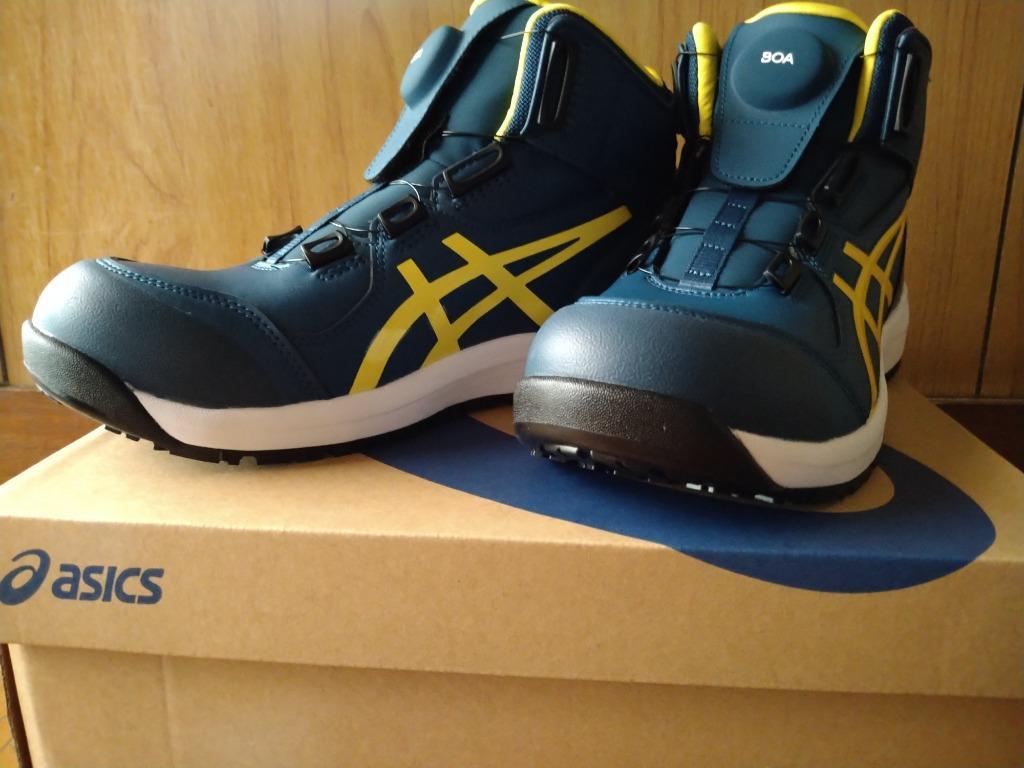 asics　アシックス　WINJOB　ウインジョブ　CP304　安全靴　26㎝ アシックス asics WINJOB CP304 BOA 26.5 安全靴 - メルカリ