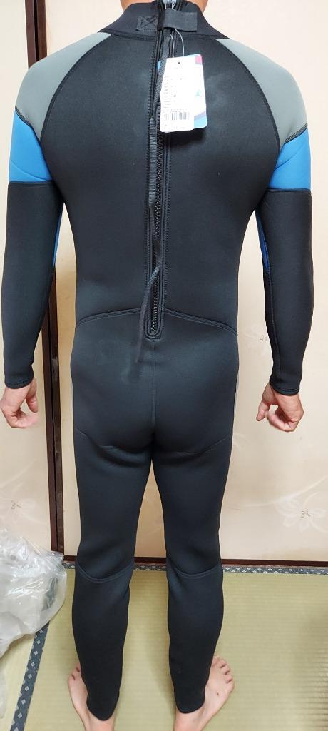 交換対応 3mm ウェットスーツ サーフィン 男女共通 フルスーツ