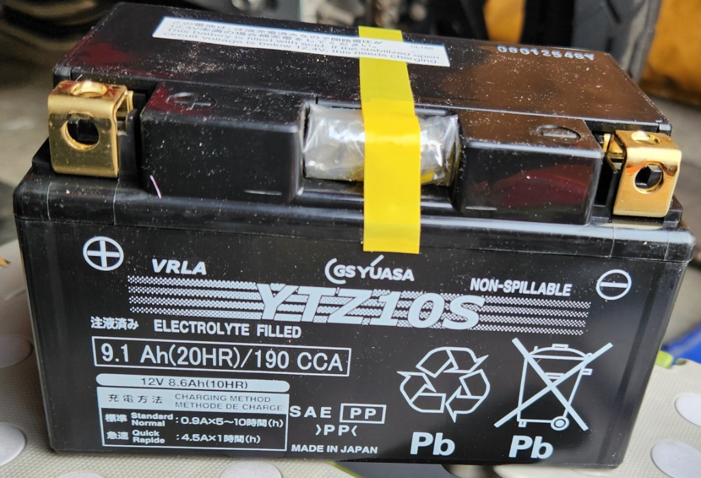 GSユアサ YTZ10S 二輪用 バイク バッテリー GS YUASA 正規品