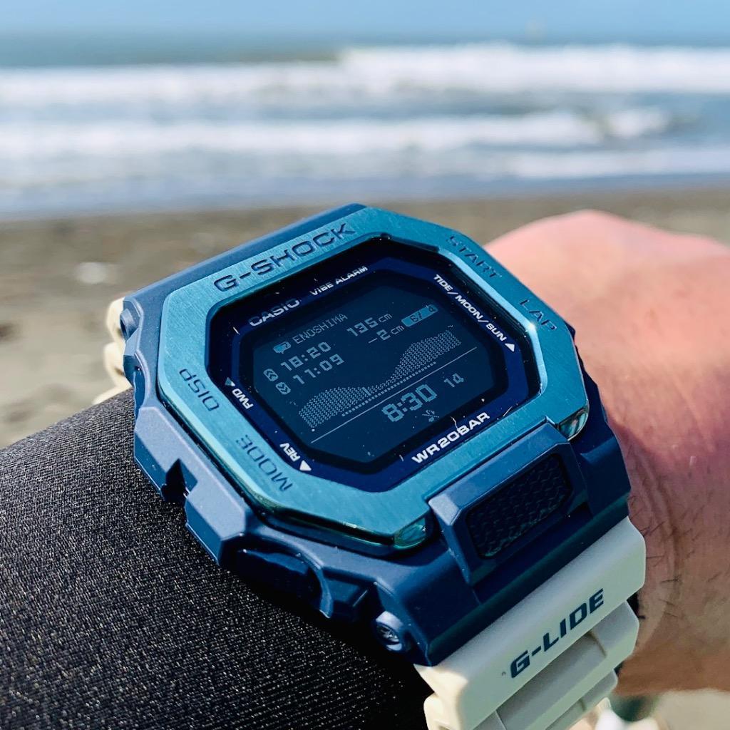 G-SHOCK Gショック G-LIDE タイムトラベル サーフィン GBX-100TT-2JF