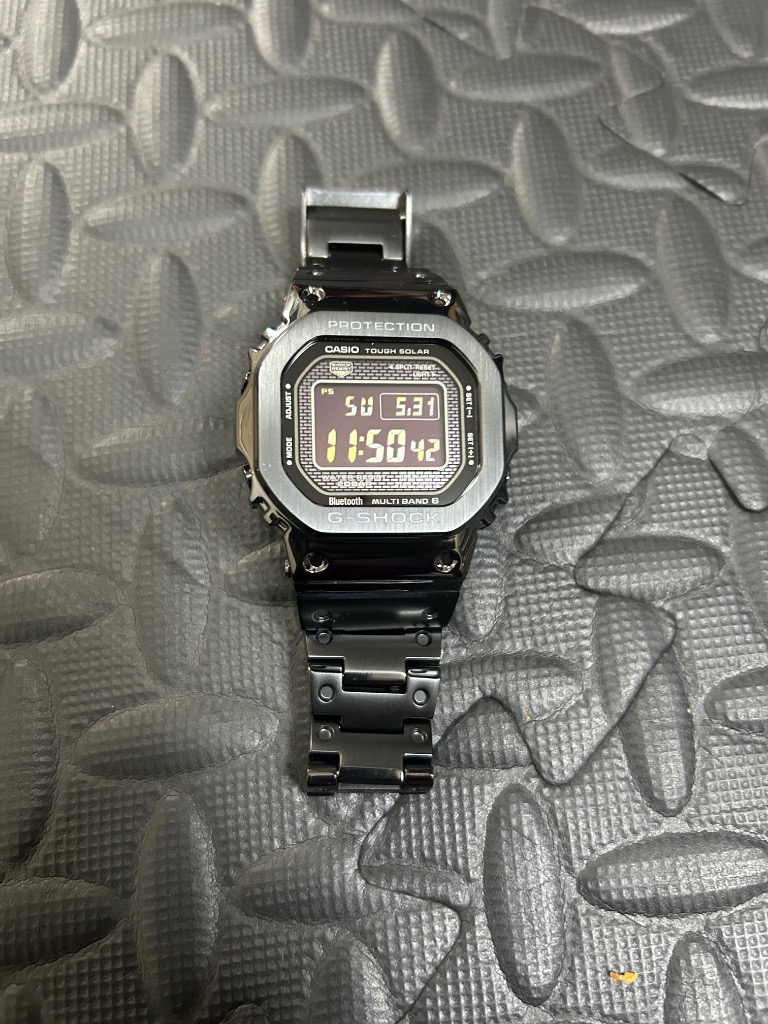 G-SHOCK フルメタル ブラック GMW-B5000GD-1JF メンズ 腕時計 電波