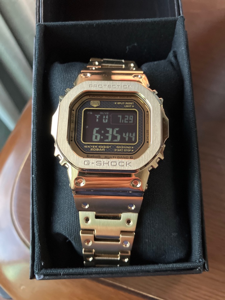 G-SHOCK ゴールド デジタル腕時計GMW-B5000GD-9JF GMW-B5000GD-9JF | CASIO