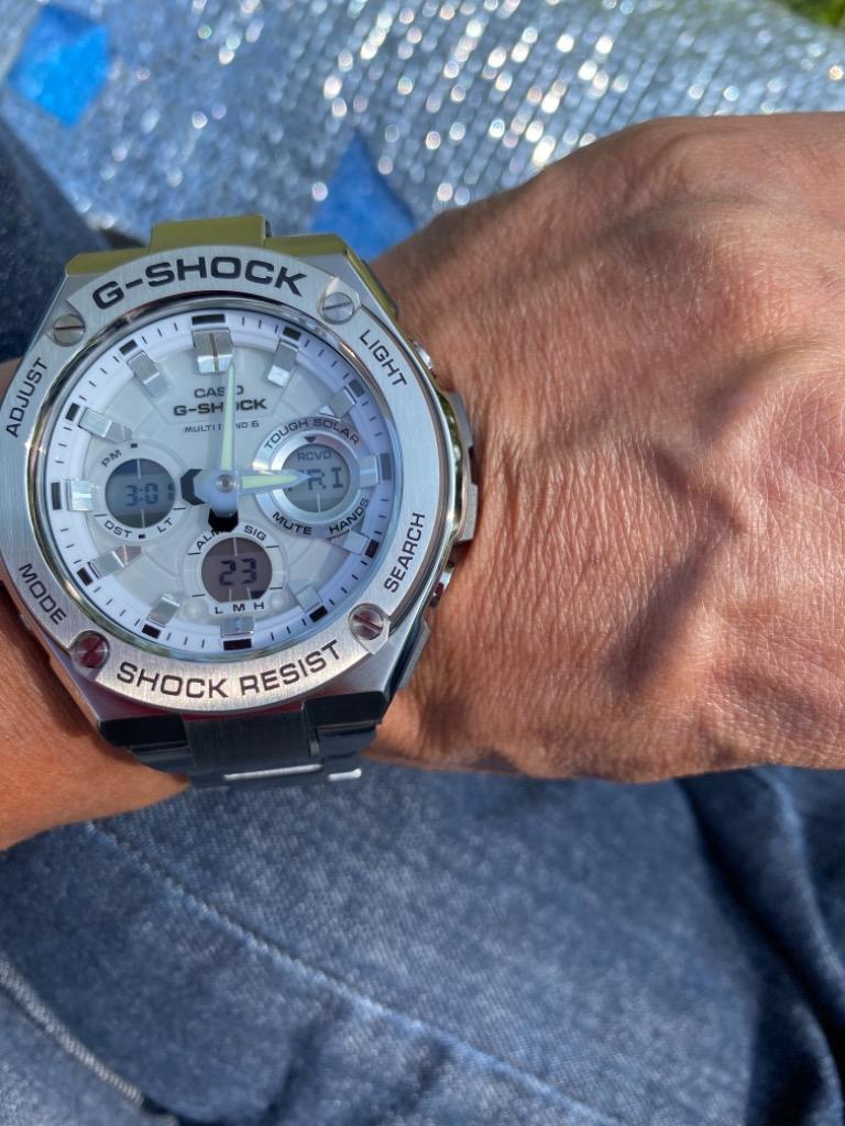 G-SHOCK G-STEEL 電波ソーラー メンズ 腕時計 アナログ デジタル 