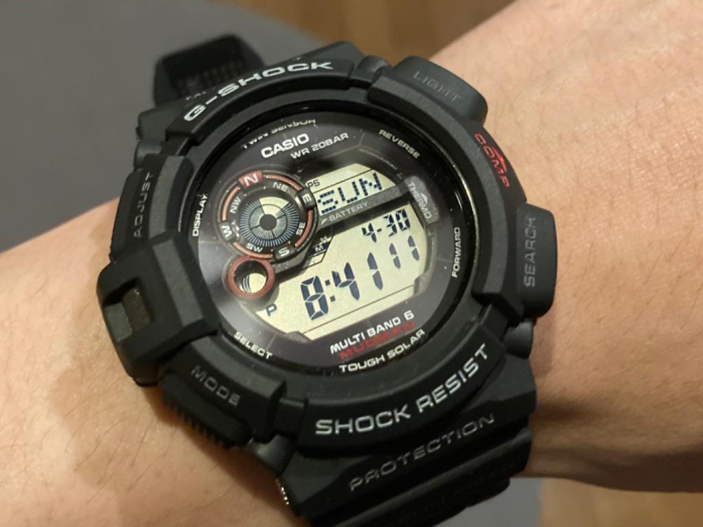 G-SHOCK マッドマン 電波ソーラー メンズ 腕時計 デジタル ブラック GW 