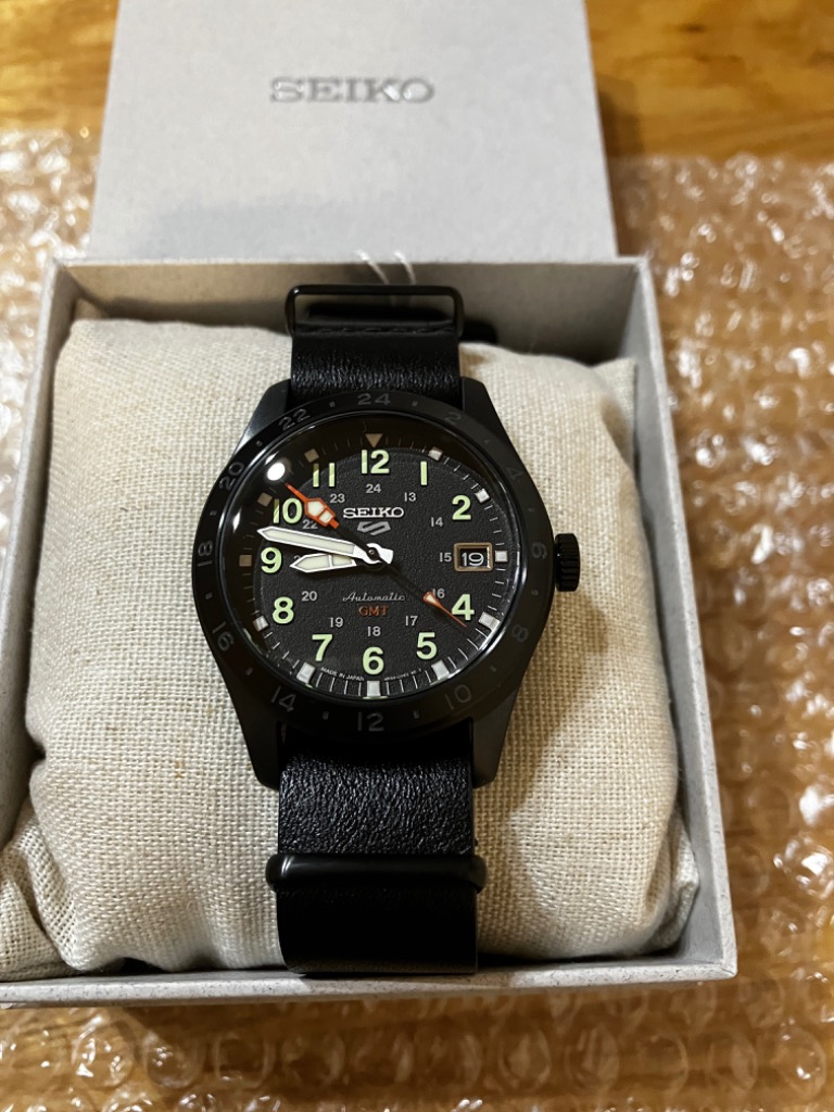 Seiko 5 セイコー 5スポーツ フィールド GMT ストリートスタイル