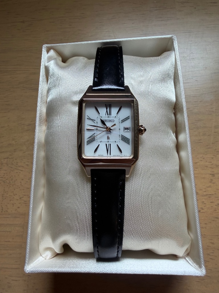 SEIKO セイコー ルキア LUKIA Grow SSVW212（ブラックレザー） LUKIA