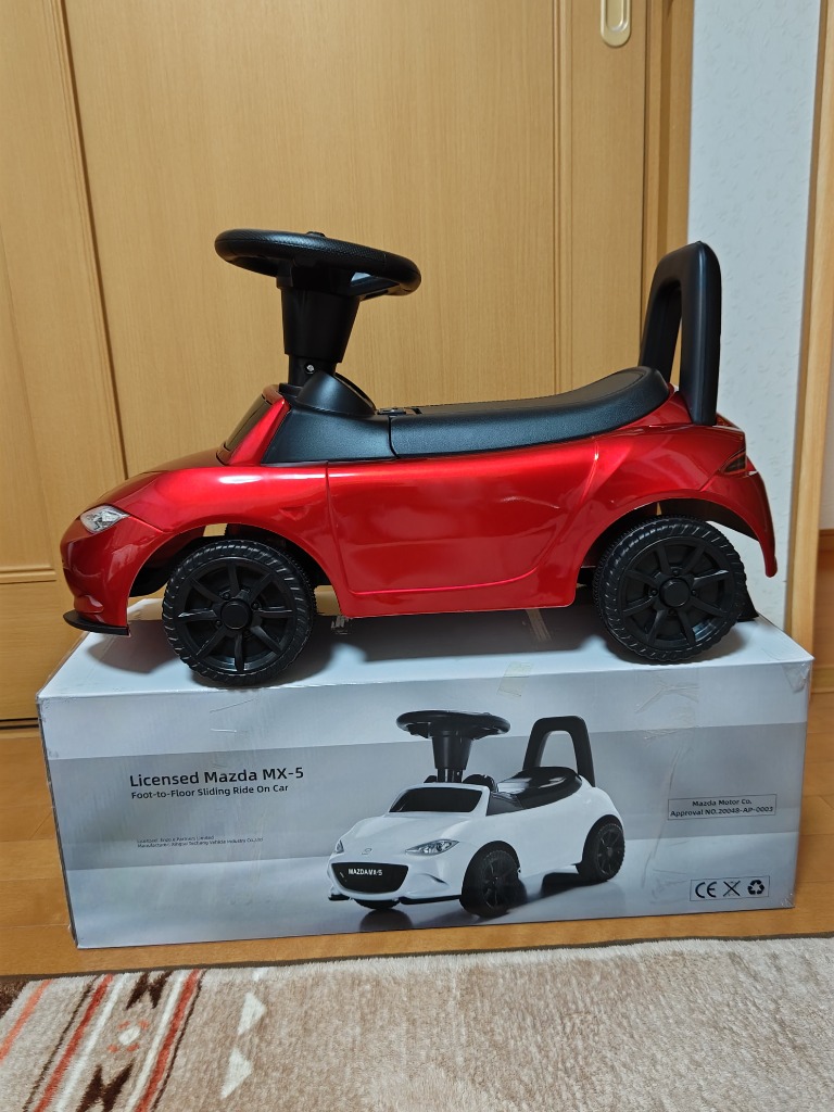 AIJYU TOYS 新商品 乗用玩具 足けり マツダ ロードスター MX-5