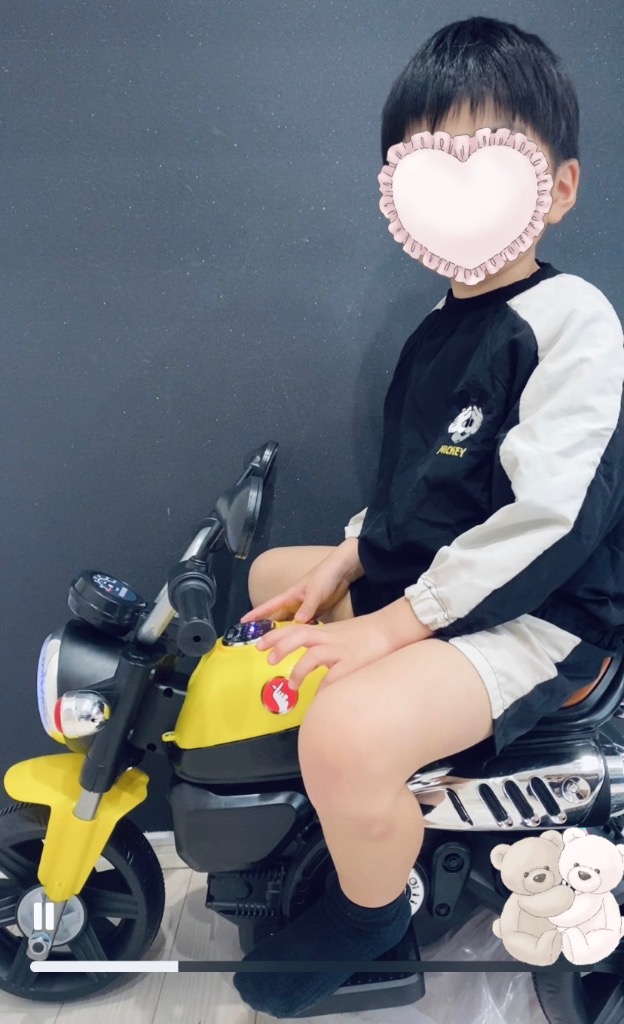 AIJYU TOYS 新商品 乗用玩具 電動乗用バイク 電動三輪バイクII