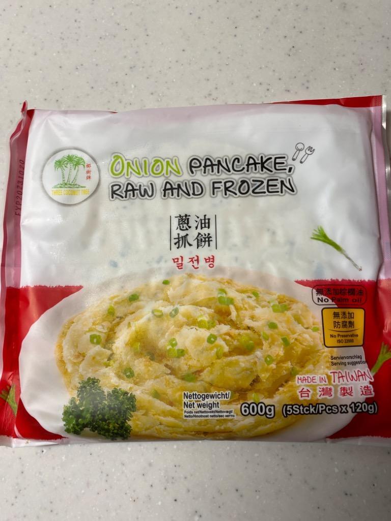 市場 冷凍食品 ネギパンケーキ 5枚入り ネギパンケーキ500g 葱酥手抓餅