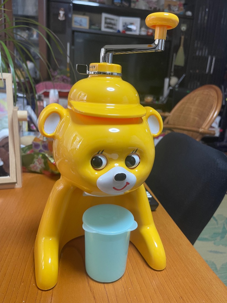 タイガー魔法瓶 6月下旬発売 きょろちゃん かき氷機 タイガー 氷削り器