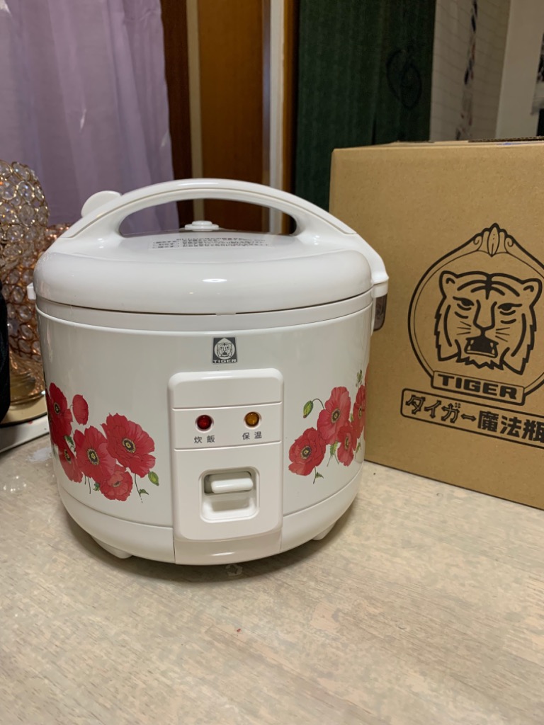 100周年記念モデル タイガー 炊飯器 3合 レトロ JNP-T055 ポピー 復刻 : jnp-t055wf : タイガー魔法瓶Yahoo!ショッピング店  - 通販 - Yahoo!ショッピング