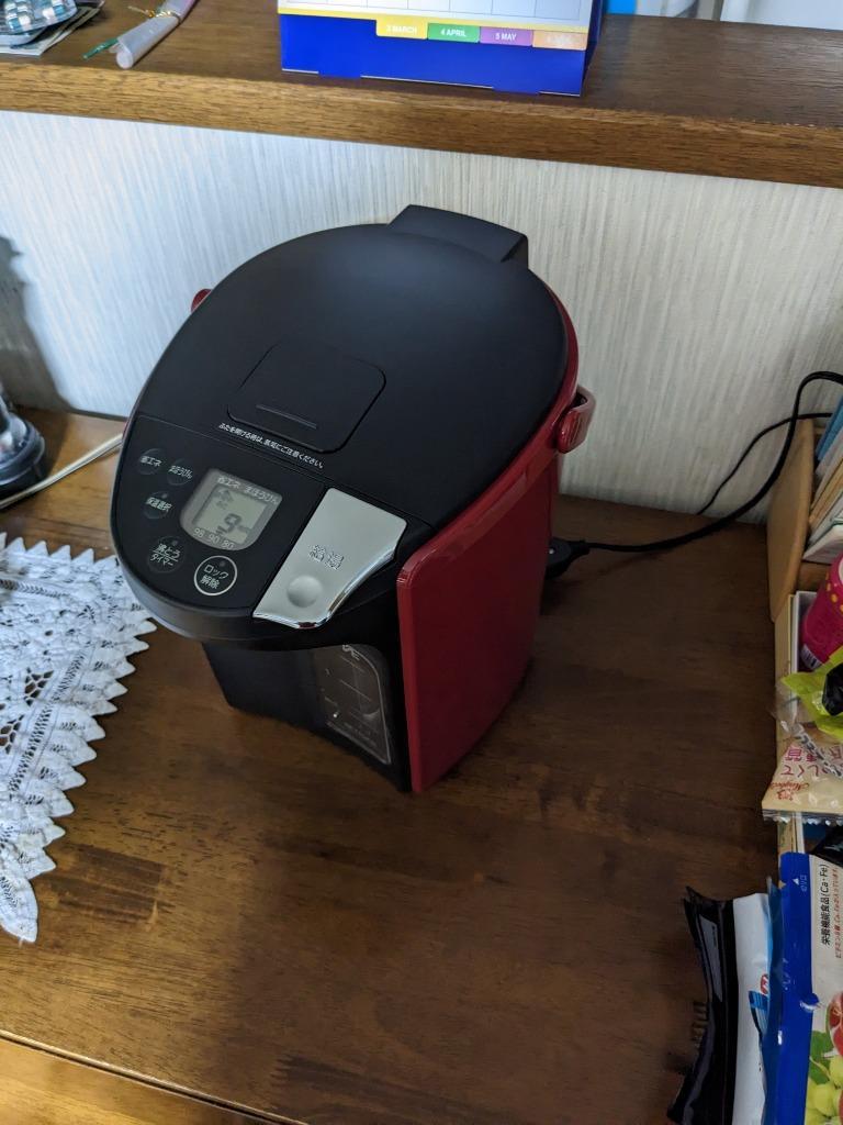 とく子さん 電気ポット 小型 2リットル タイガー 蒸気レス PIP