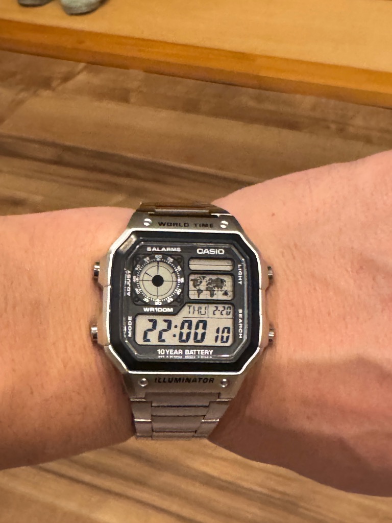 スタンダード デジタル 並行輸入品 10年保証 日本未発売 CASIO