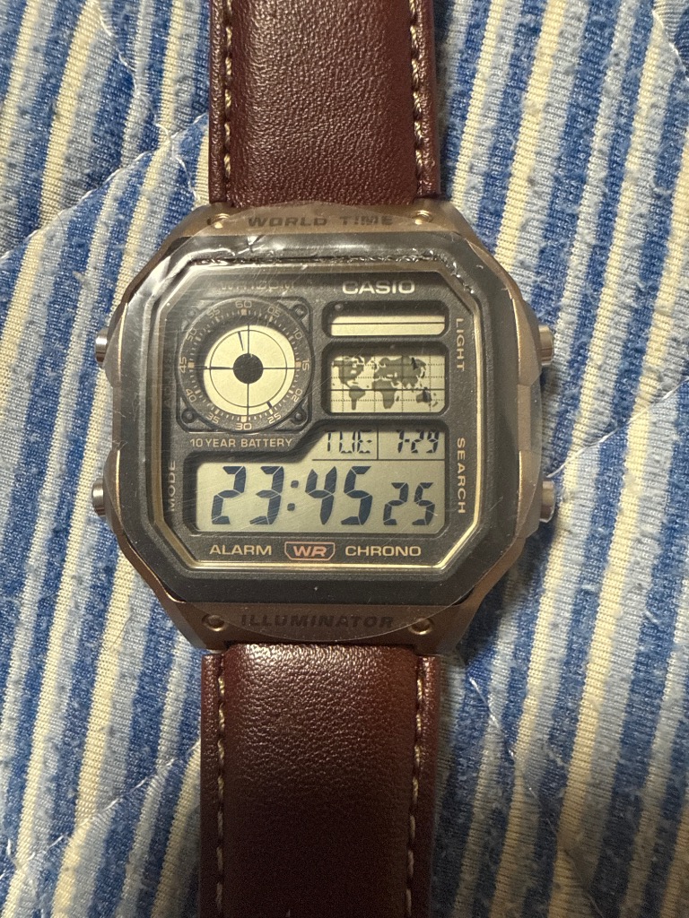 スタンダード デジタル 並行輸入品 10年保証 日本未発売 CASIO