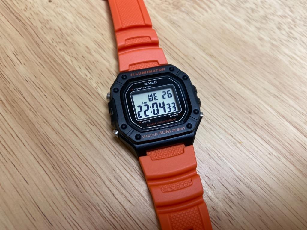 スタンダード デジタル CASIO STANDARD カシオ W-218H-4B2 腕時計 時計